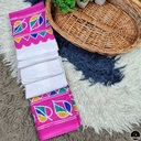 Soft Mul Mul Cotton Saree (White) best for summer season-2