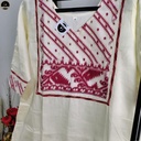 Pure Cotton Dhakai Jamdani Kurti for Women-1