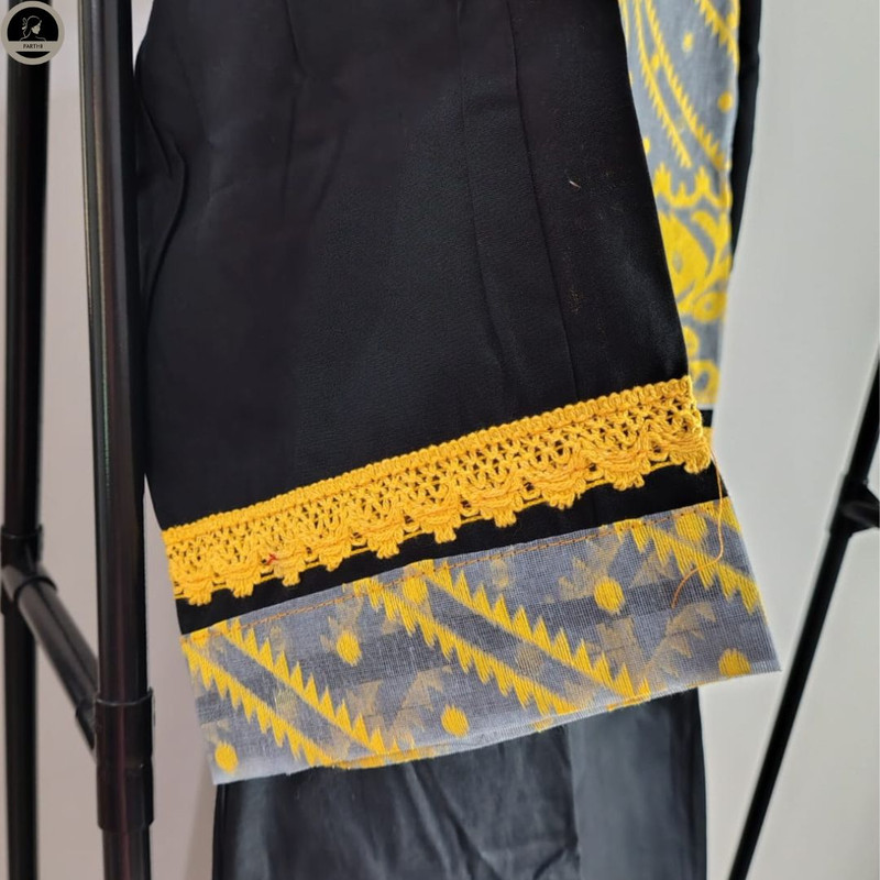 Pure Cotton Dhakai Jamdani Kurti for Women-2