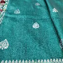 replica-silk-green-saree-tribal-motif.webp