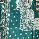 replica-silk-green-saree-tribal-motif.webp