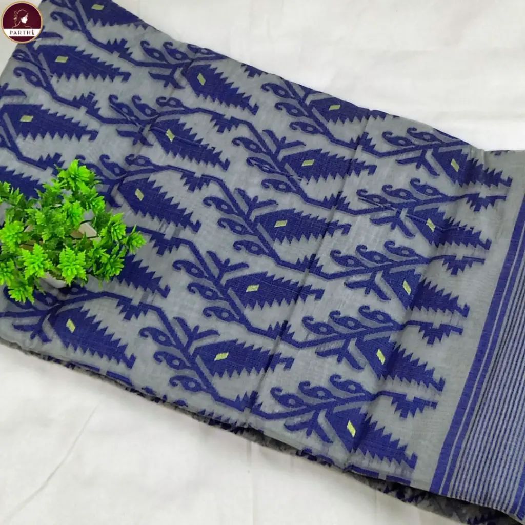 dhakai-jamdani-saree-grey-blue-handwoven.webp