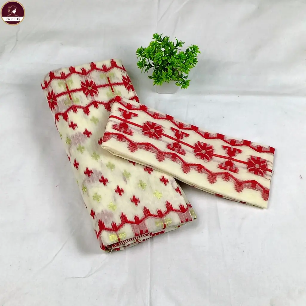 dhakai-jamdani-saree-cream-red-handwoven.webp