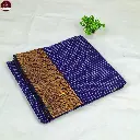 Blue Pure South Cotton Check Saree.webp