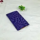 Blue Pure South Cotton Check Saree.webp
