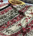 Kalamkari Modal Silk Saree with Blouse Piece – Red-Green, Vegetable Dyed 4.webp