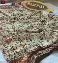Kalamkari Modal Silk Saree with Blouse Piece –Cream-Brown, Vegetable Dyed 2.webp