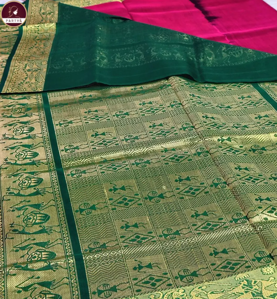 Maroon-Kanchpuram-with-zari-border 4.webp