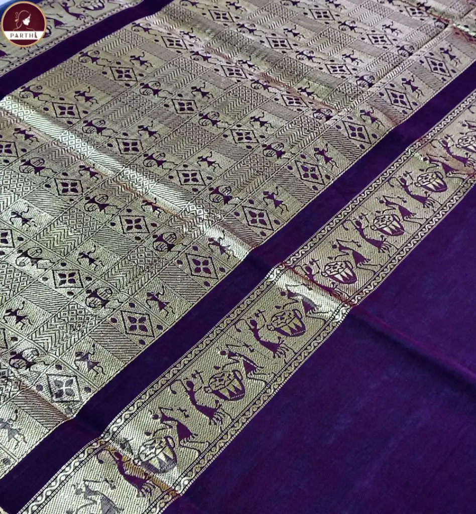 Blue-Kanchpuram-with-zari-border 4.webp