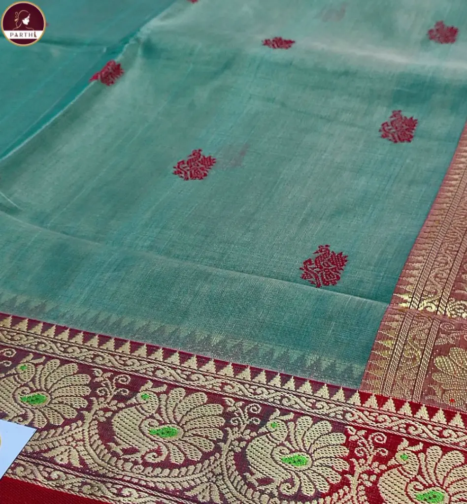 Green-Kanchpuram-with-zari-border 1.webp