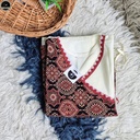 Ajrakh Print Pure Cotton Angrakha Kurti for Women