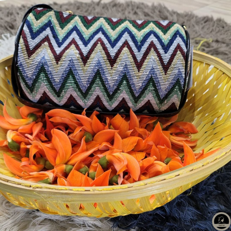 Printed Toiletry Pouch Bag