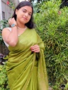 Bhagalpuri Daily Wear Saree, Plain Green Colour Body with Designed Border, Comforable for Summer