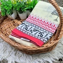 Soft Mul Mul Cotton Saree (White) best for summer season